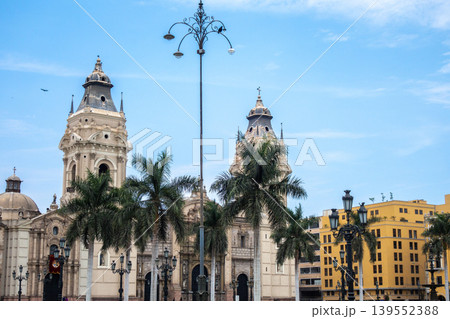 Metropolitan Cathedral of Lima and historic architecture in Peru Metropolitan Cathedral of Lima and historic architecture in Peru 139552388