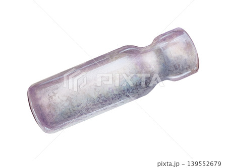 Apothecary pestle watercolor illustration for herbal pharmacy. Ceramic tool for grinding medicinal herbs, pharmaceutical laboratory equipment, apothecary branding and organic medicine design 139552679