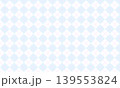 チェック背景・水色とピンクのシンプルな格子柄パターン素材 139553824