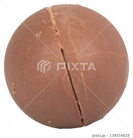 Chocolate balls egg isolated on white background Chocolate balls egg isolated on white background 139554828