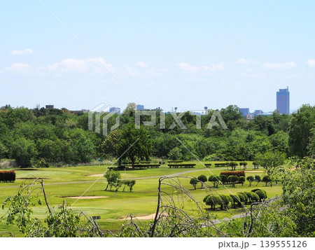 吉岡緑地運動公園と群馬県庁 吉岡緑地運動公園と群馬県庁 139555126