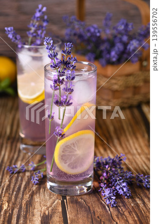 Homemade Lavender Lemonade 139556702