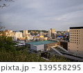 2026年5月　磐城平城しろあと公園からのいわき駅前の夕景 139558295