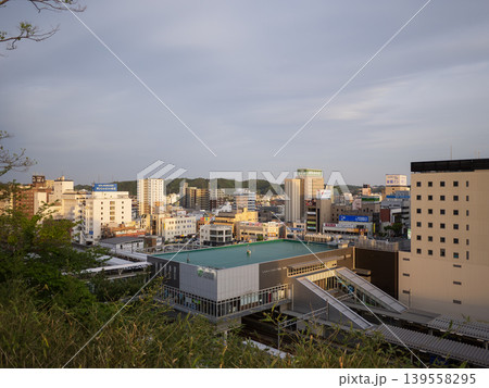 2026年5月 磐城平城しろあと公園からのいわき駅前の夕景 2026年5月 磐城平城しろあと公園からのいわき駅前の夕景 139558295
