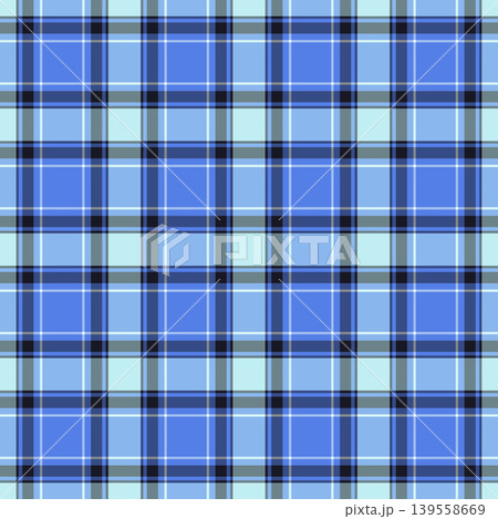 20s background pattern check, warp textile plaid texture. Christmas ornament vector fabric seamless tartan in blue and pastel colors. 20s background pattern check, warp textile plaid texture. Christmas ornament vector fabric seamless tartan in blue and pastel colors. 139558669