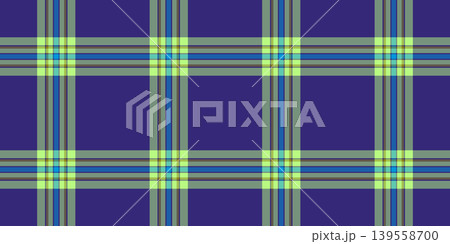 Naked pattern seamless vector, preppy tartan texture check. Short plaid fabric textile background in pastel and indigo colors. 139558700
