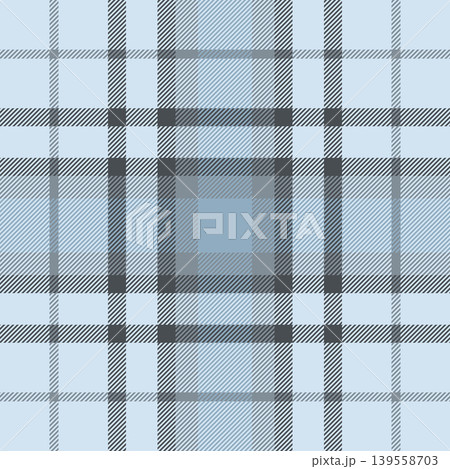 Fall vector background seamless, ceremony check textile plaid. Folklore pattern fabric tartan texture in pastel and light colors. 139558703