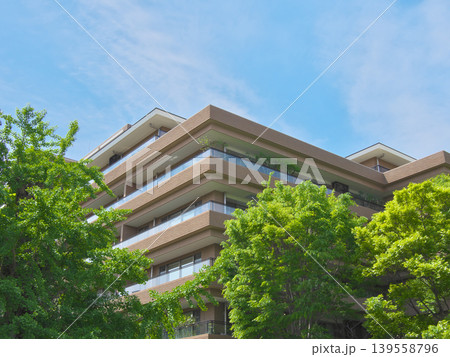 広尾の緑豊かな高級マンション 都市景観(2026年4月) 広尾の緑豊かな高級マンション 都市景観(2026年4月) 139558796