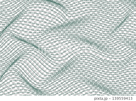 green wavy dot pattern abstract background green wavy dot pattern abstract background 139559413