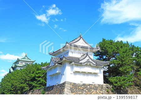 愛知県名古屋市、名古屋城の風景 愛知県名古屋市、名古屋城の風景 139559817