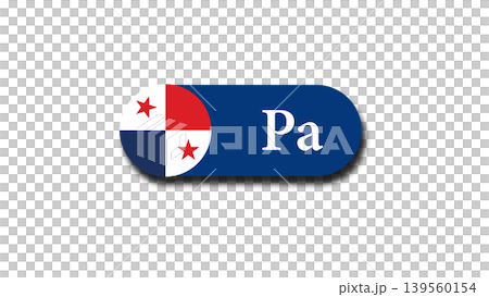 Panama Flag Icon Button With Pa Abbreviation Badge In Blue Red And White Design Panama Flag Icon Button With Pa Abbreviation Badge In Blue Red And White Design 139560154