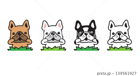 french bulldog dog vector cartoon character bush forest wood icon puppy pet doodle animal symbol illustration isolated design french bulldog dog vector cartoon character bush forest wood icon puppy pet doodle animal symbol illustration isolated design 139561927