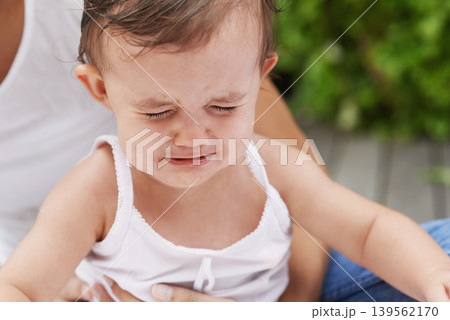 Crying, sad and a baby with a parent for love, care and comfort while playing together. Family, fear and a child, girl or kid with fail, frustrated or anxiety with a mother, stress and problem Crying, sad and a baby with a parent for love, care and comfort while playing together. Family, fear and a child, girl or kid with fail, frustrated or anxiety with a mother, stress and problem 139562170