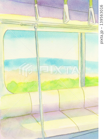 電車の中 139563016