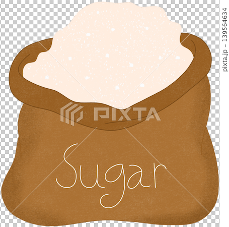 sweet sugar ingredient 139564634