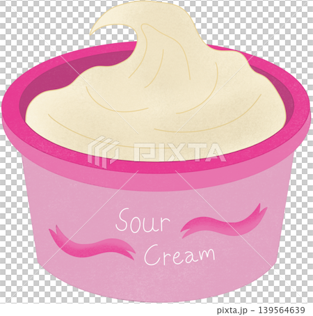 sour cream food 139564639