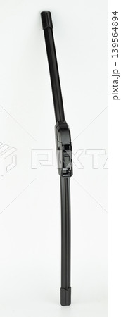 New windshield wiper blade from black plastic 139564894
