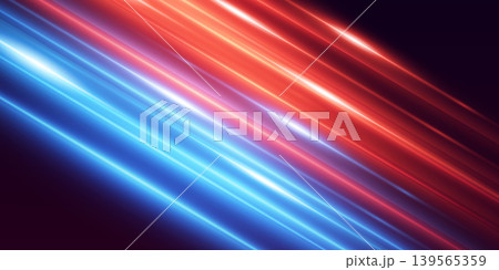 Glowing diagonal light streaks creating dynamic speed motion blur lines abstract background Glowing diagonal light streaks creating dynamic speed motion blur lines abstract background 139565359