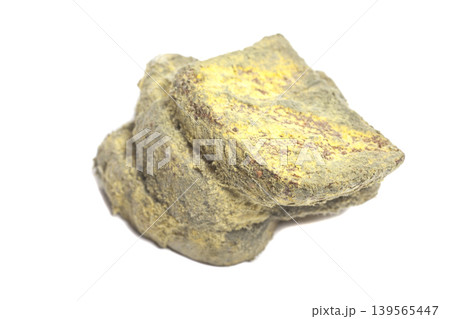 bread with mold isolated on white background bread with mold isolated on white background 139565447