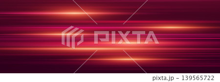 Speeding light streaks creating abstract digital and futuristic motion background 139565722