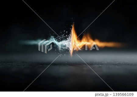 Vibrant sound wave illustration for creative projects Vibrant sound wave illustration for creative projects 139566109