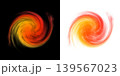 An abstract composition depicting a dynamic spiral 139567023