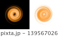 An abstract composition depicting a dynamic spiral 139567026