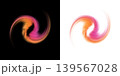 An abstract composition depicting a dynamic spiral 139567028