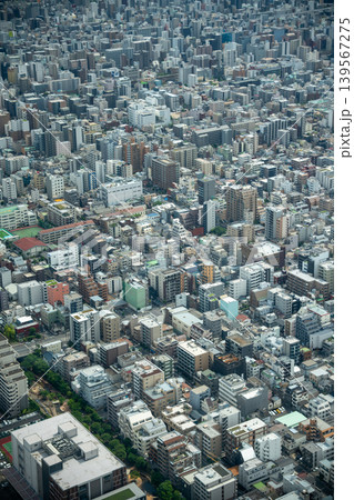 大都市の密集した街並み 大都市の密集した街並み 139567275