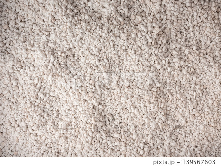 Perlite textured background, crushed amorphous volcanic glass close up 139567603