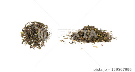 Black Tea Leaves Isolated, High Quality Black Tea Pile, Dry Organic Indian Drink, Black Tea Leaves on White Black Tea Leaves Isolated, High Quality Black Tea Pile, Dry Organic Indian Drink, Black Tea Leaves on White 139567996