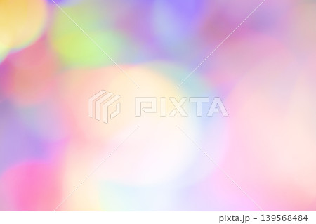 ピンク系アブストラクト玉ボケ背景素材 139568484