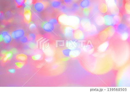 ピンク系アブストラクト玉ボケ背景素材 ピンク系アブストラクト玉ボケ背景素材 139568503