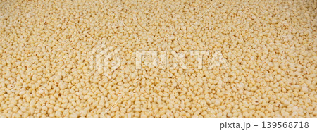 Puffed millet textured background Puffed millet textured background 139568718