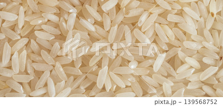 White rice grains texture background 139568752