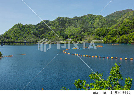 初夏の八ッ場ダム　八ッ場あがつま湖　群馬県 139569497