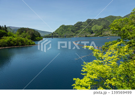 初夏の八ッ場ダム 八ッ場あがつま湖 群馬県 初夏の八ッ場ダム 八ッ場あがつま湖 群馬県 139569499