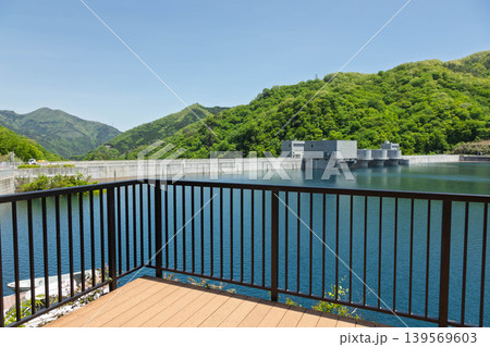 初夏の八ッ場ダム 八ッ場あがつま湖 群馬県 初夏の八ッ場ダム 八ッ場あがつま湖 群馬県 139569603