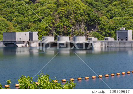 初夏の八ッ場ダム 八ッ場あがつま湖 群馬県 初夏の八ッ場ダム 八ッ場あがつま湖 群馬県 139569617