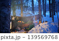 北海道赤平市【冬キャンプ】（林間で焚き火とハンモック） 139569768