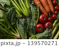 野菜の集合写真　俯瞰 139570271