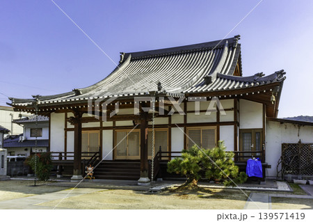 笠岡市街地　智光寺　本堂　岡山県笠岡市 139571419