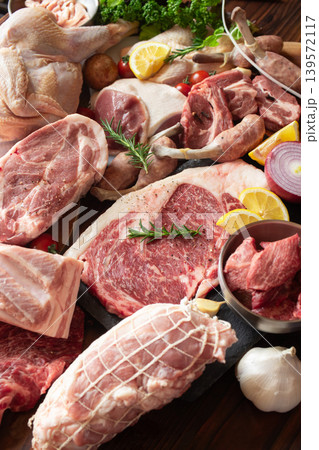 いろいろな肉類のイメージ(3) いろいろな肉類のイメージ(3) 139572117