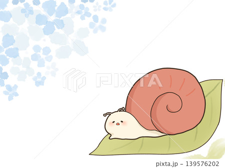 紫陽花とカタツムリさん 139576202