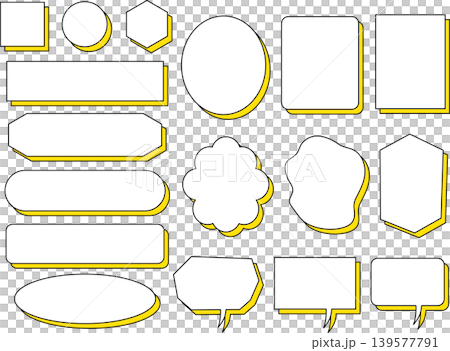 Speech bubbles, illustrations, vectors, dialogue, sets, speech bubbles, materials, icons, frames, variations Speech bubbles, illustrations, vectors, dialogue, sets, speech bubbles, materials, icons, frames, variations 139577791