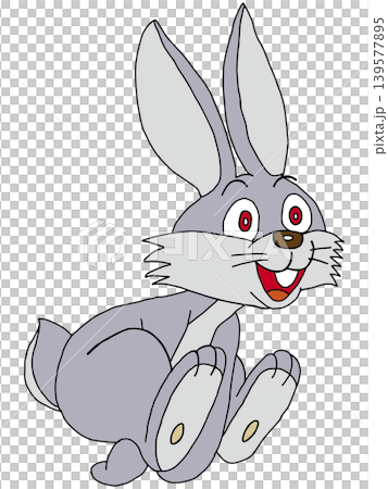 A fun animal illustration ☆ Rabbit A fun animal illustration ☆ Rabbit 139577895