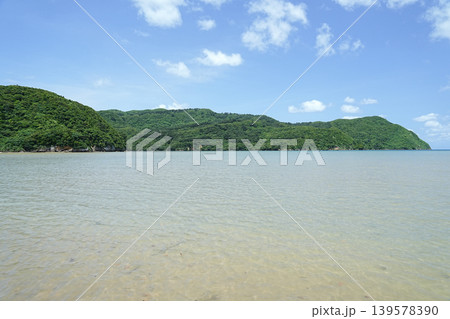 沖縄県_西表島_網取湾_ウダラ浜 139578390