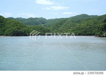 沖縄県_西表島_網取湾_アヤンダ川河口 139578398