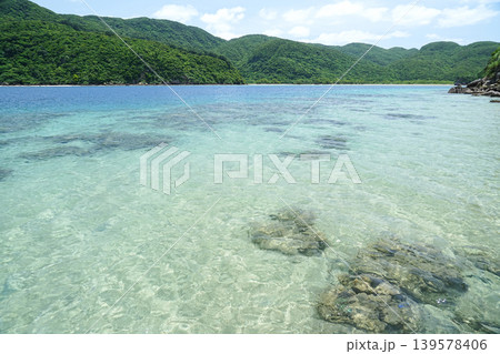 沖縄県_西表島_網取湾 沖縄県_西表島_網取湾 139578406