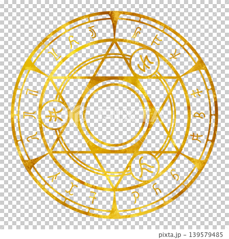 Magic circle (yellow) Magic circle (yellow) 139579485